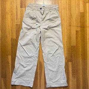 H&M Khaki Wide Leg Jeans size 4